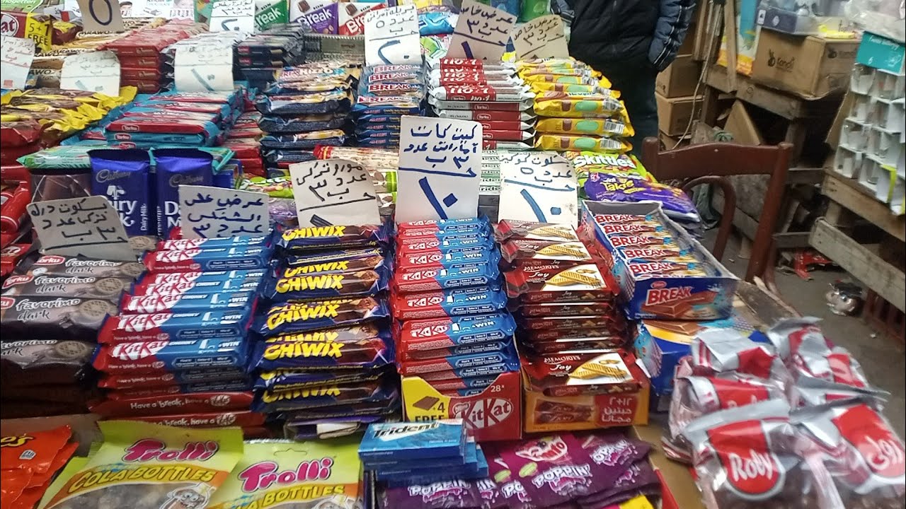 اسعار حلويات وشوكلاته مستورده ارخص من السوبر ماركت 🔥بسكوت لوتس فريروروشيه ومنتجات امريكي والماني💃