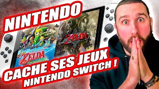 JEUX SWITCH SECRETS & CACHÉS 😱 ZELDA Twilight Princess & WindWaker ? 🔥