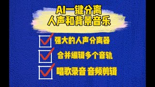 Vocal Remover——AI人声分离器
