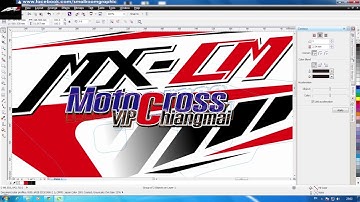 Motocross Graphic Design With CorelDRAW #1