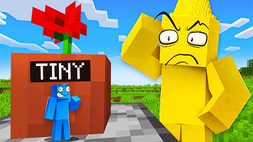 Using TINY CHEATS in Minecraft Hide and Seek