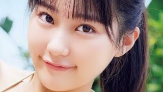 ストライプビキニにドキッ田中美久さん、沖縄デートグラビア