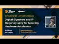Enhancing Hardware Security with Digital Signatures & IP Steganography 🔒