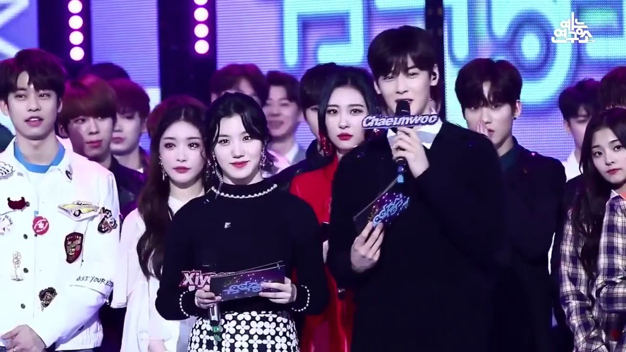 ASTRO's Cha Eun Woo and PRISTIN's Xiyeon stepped down as MCs of MBC's “Music Core”