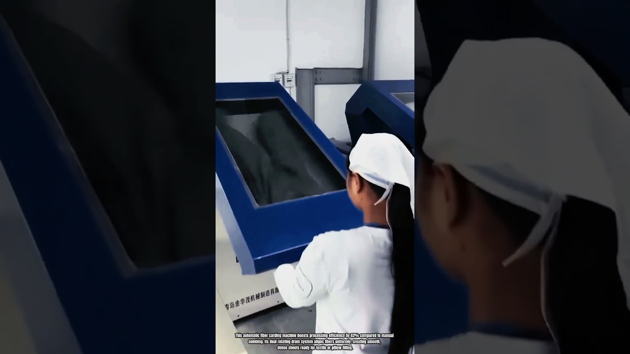 Best Way to Innovation Automatic Fiber Carding Machine for 160 kg Output per Hour