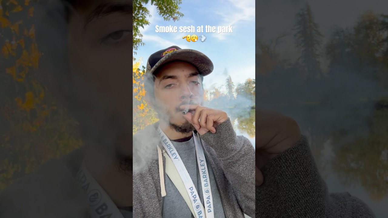 Good smoke sesh at the park 😮‍💨🫡💨💯 