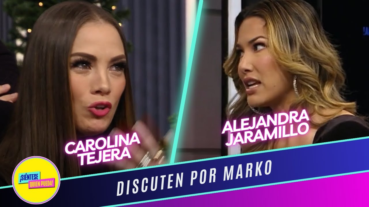 Alejandra Jaramillo y Carolina Tejera Tienen Acalorada Discusión por Marko