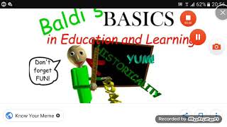 Rap do Baldi's Basics  (DUBLADO PT-BR)
