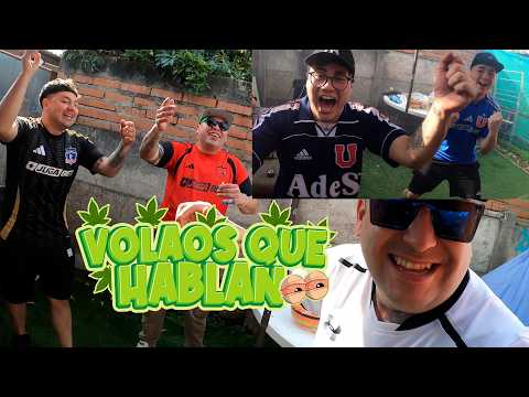 "VOLAOS QUE HABLAN" "SUPER CLASICO 200" ENTRE COLO COLO Y LA U CON AMIGOS EN MI CASA!