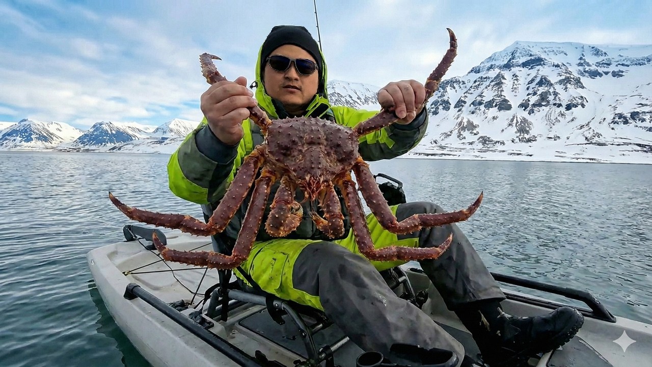 探索北极海岛 钓帝王蟹 偷海鸟蛋 现捞现煮