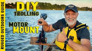 How to Make a Canoe Trolling Motor Mount