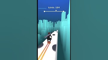 Gameplay top mobile games Relaxing nsatisfying game iOS/ANDROID Sky Roller#gameplay #short level 134