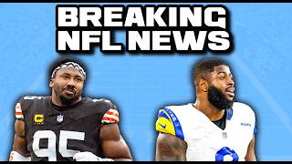 BREAKING NFL NEWS: MYLES GARRETT TRADED FOR JARED VERSE + FIRST ROUND PICK