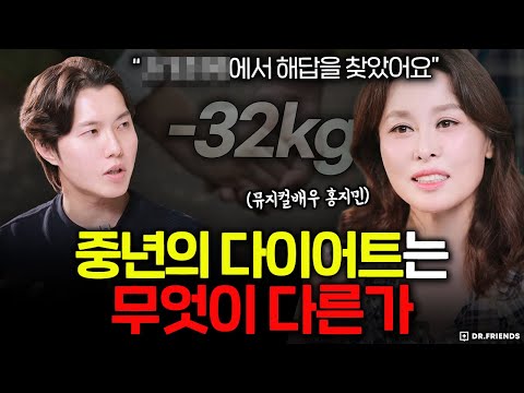 중년 여성들이 다이어트에 실패하는 가장 근본적인 이유 | 배우 홍지민님 초대석