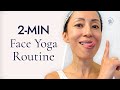 2minute face yoga that really makes a difference