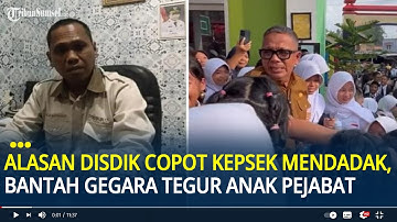 Alasan Disdik Copot Kepala Sekolah Mendadak, Bantah Gegara Tegur Anak Pejabat Prabumulih Bawa Mobil