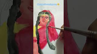 Radhakrishna painting 😊part 1ll #the creative cafe