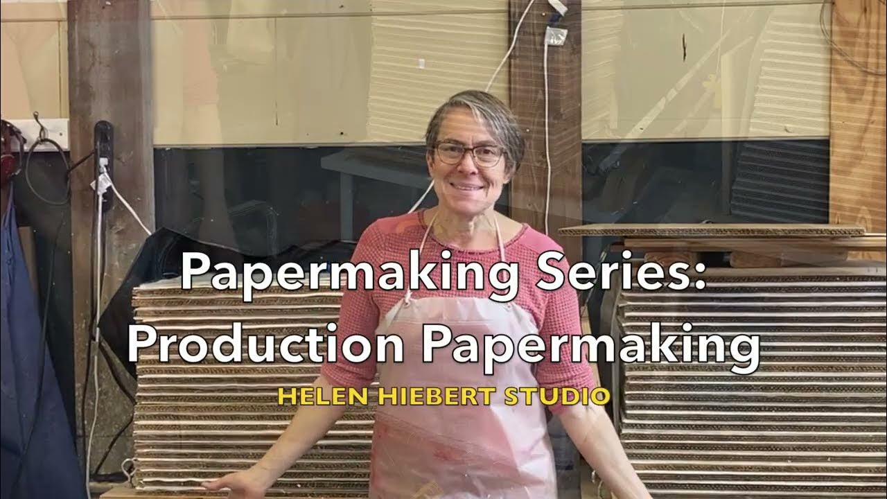 Papermaking Series Production Papermaking YouTube