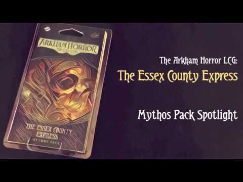 FFG Arkham Horror Dunwich Legacy Mythos Pack #2 The Essex County Express New 