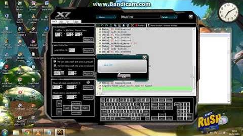 cara setting mouse macro X7 dengan software oscar