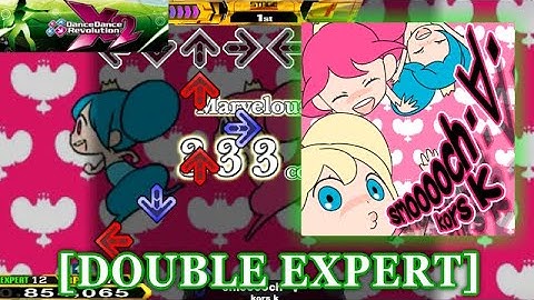 【DDR X2】 smooooch・∀・ [DOUBLE EXPERT] 譜面確認＋クラップ