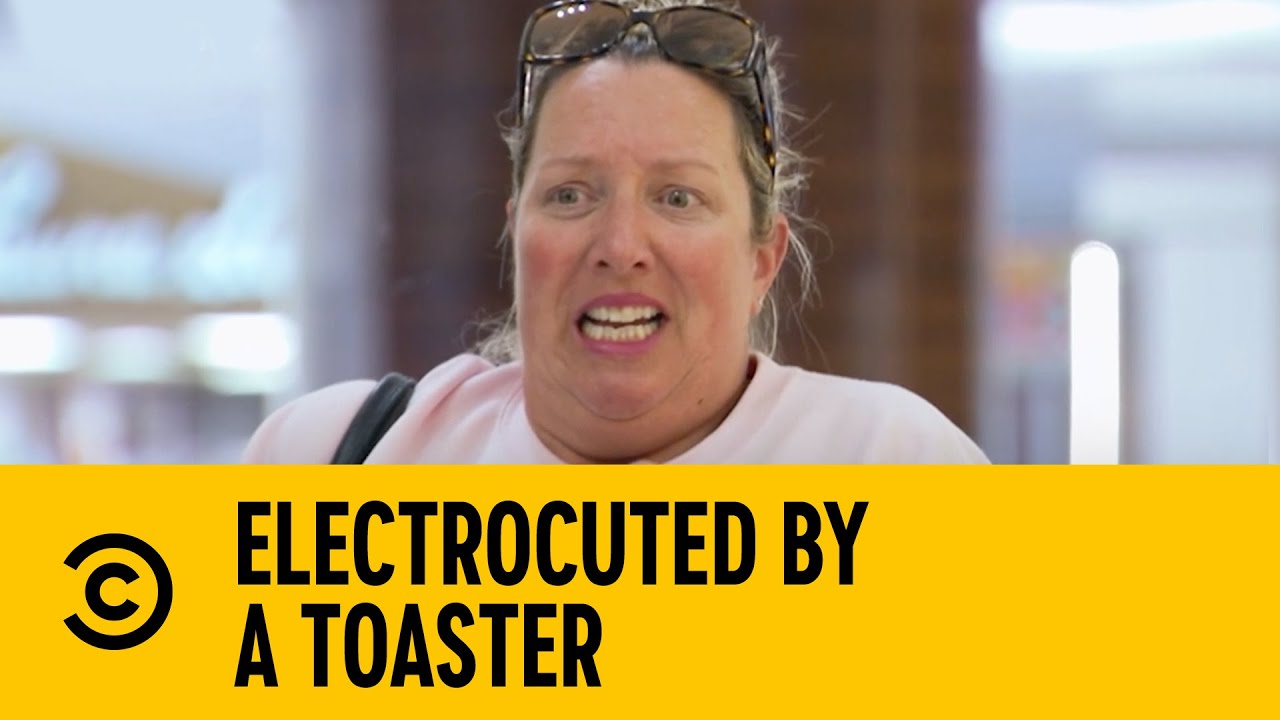 Electrocuted By A Toaster Just For Laughs Gags Comedy Central
