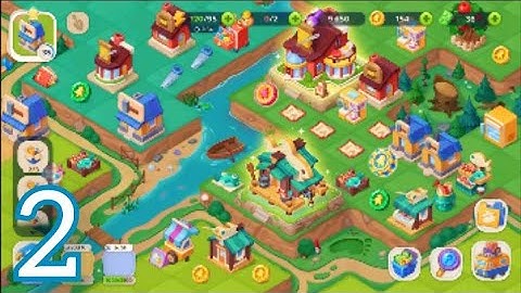 Merge Ville: Match Puzzle Gameplay Walkthrough Level 5-6 Part 2