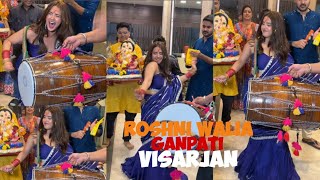 Roshni Walia Ganpati Visarjan Ganpati Bappa Morya