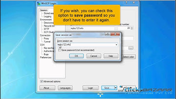 Configuring your website in WinSCP