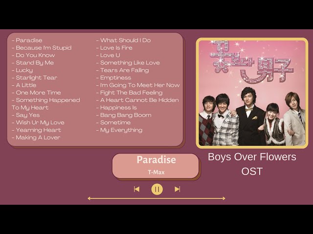OST - Boys Over Flowers - Full Album Sound Track class=