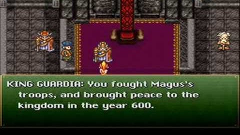 Chrono Trigger (SNES) Ending 1: Beyond Time - Part 1 of 2