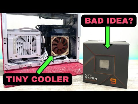 AMD Ryzen 9 7950X ECO MODE VS TINY COOLER!
