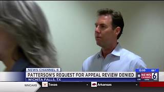 Court of Appeals denies Anthony Patterson’s appeal
