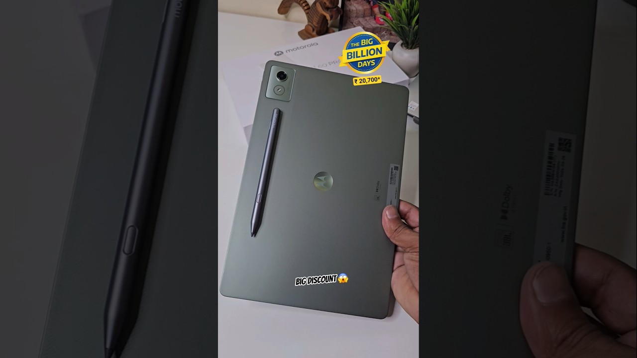 MOTOROLA Pad 60 Pro Unboxing 💻⚡ 
