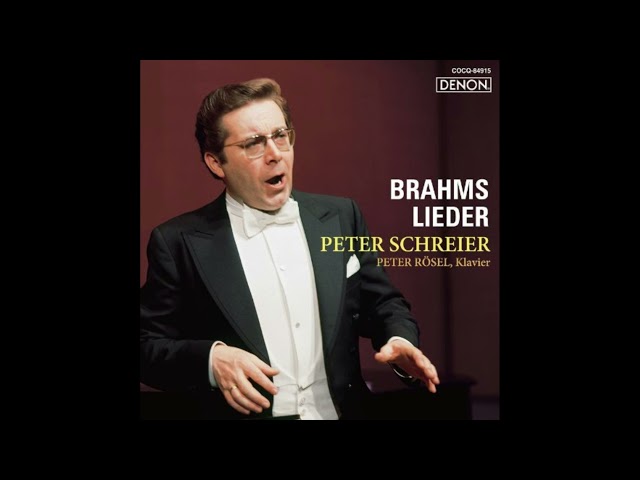 旋律のようにJohannes Brahms
