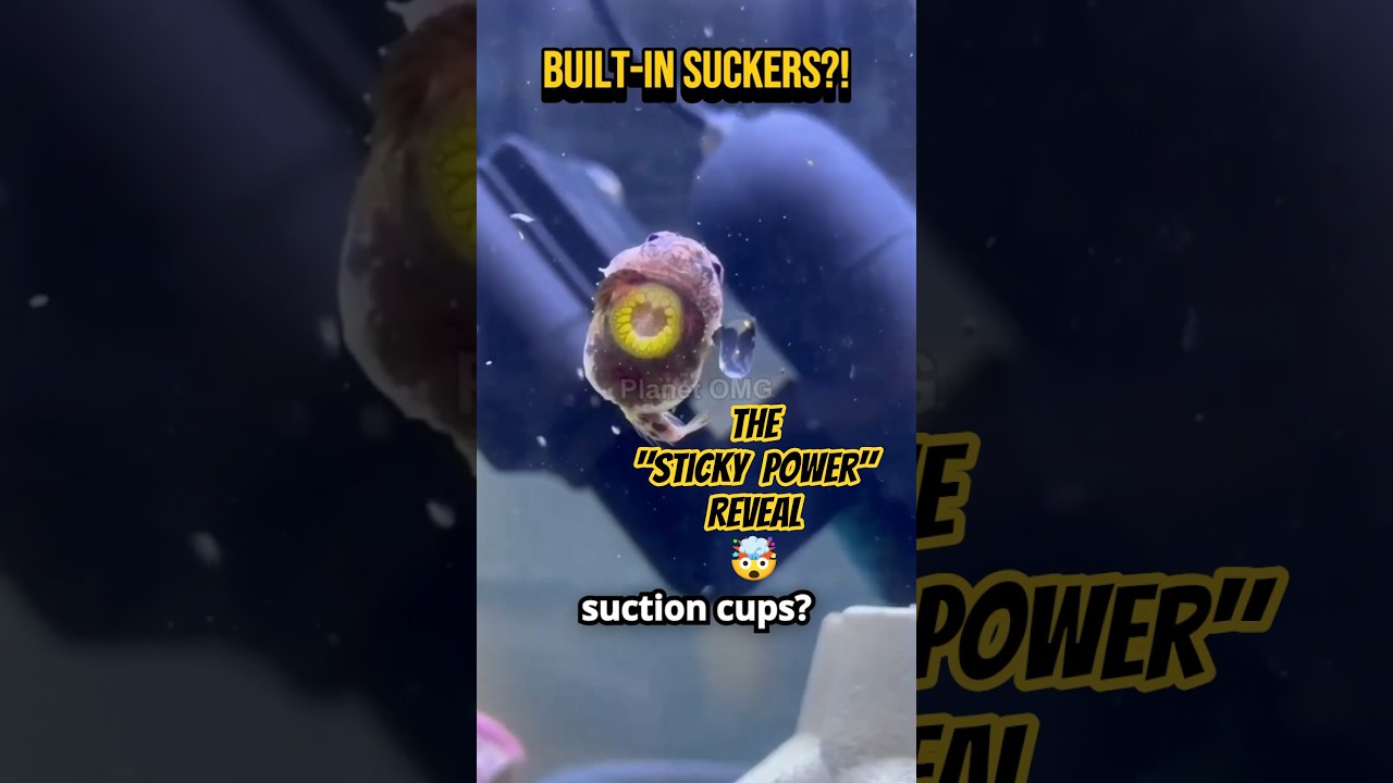 The Ocean's Cutest Suction Cup! Meet The Unbelievable Lumpfish!