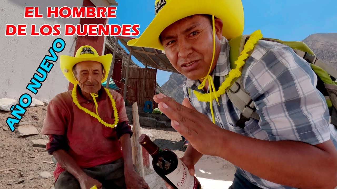 ASÍ PASÉ AÑO NUEVO con EL HOMBRE DE LOS DUENDES Don Calimán