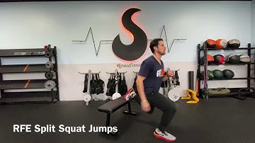 RFE Split Squat Jumps