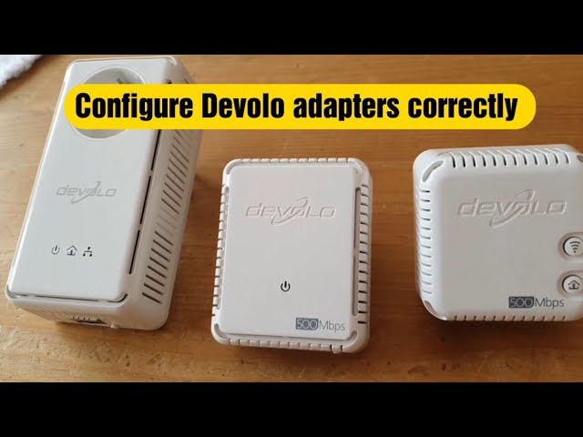 DEVOLO dLAN 550 duo+ CPL - 3 x adaptateurs CPL