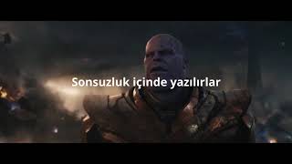 Efsaneler Asla Ölmez Türkçe Çeviri Avengers: Sonsuzluk Savaşı Resimi