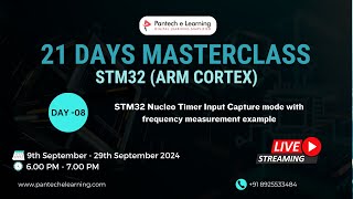 Day 08 - STM32 Nucleo Timer Input Capture mode with frequency measurement example