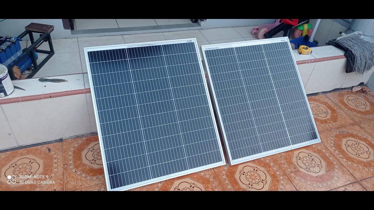 KOMPARASI PERBANDINGAN MERK PANEL SURYA SOLANA VS MAYSUN SOLAR - YouTube