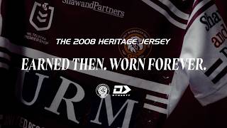 The Manly Warringah Sea Eagles 2008 Heritage Jersey