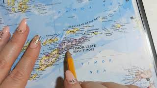 ASMR ~ East Timor History and Geography ~ Soft Spoken Map Pointing screenshot 5