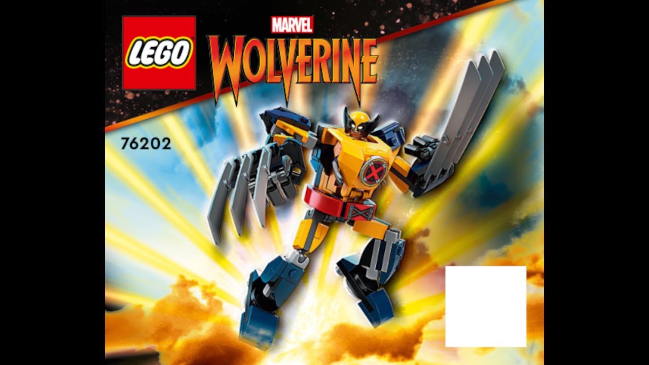 LEGO Instructions | Marvel | 76202 | Wolverine Mech Armor | X-Men