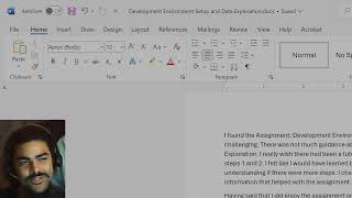 Development Environment Setup and Data Exploration