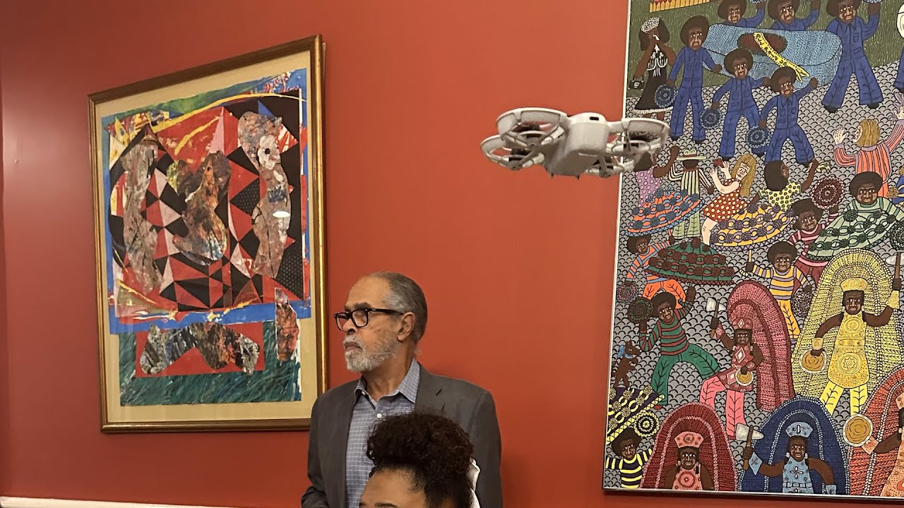 Drone Demo For Silverback Society Kids at Dooky Chase Restaurant