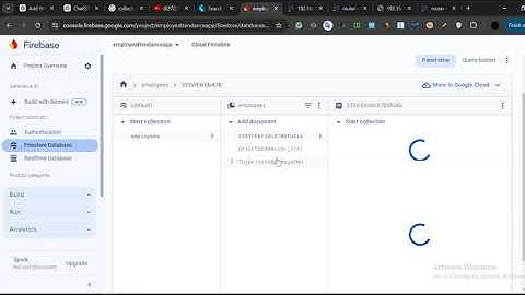 Employees attendance managment app in flutter |Firebase integration| Firebase CRUD in flutter app