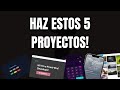 Proyectos para Mejorar como Frontend ( + CODIGO EN GITHUB) | Nivel Junior