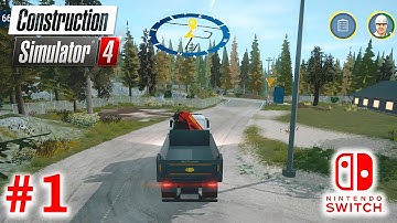 Construction Simulator 4 Nintendo Switch Full Game Gameplay Walkthrough Part 1